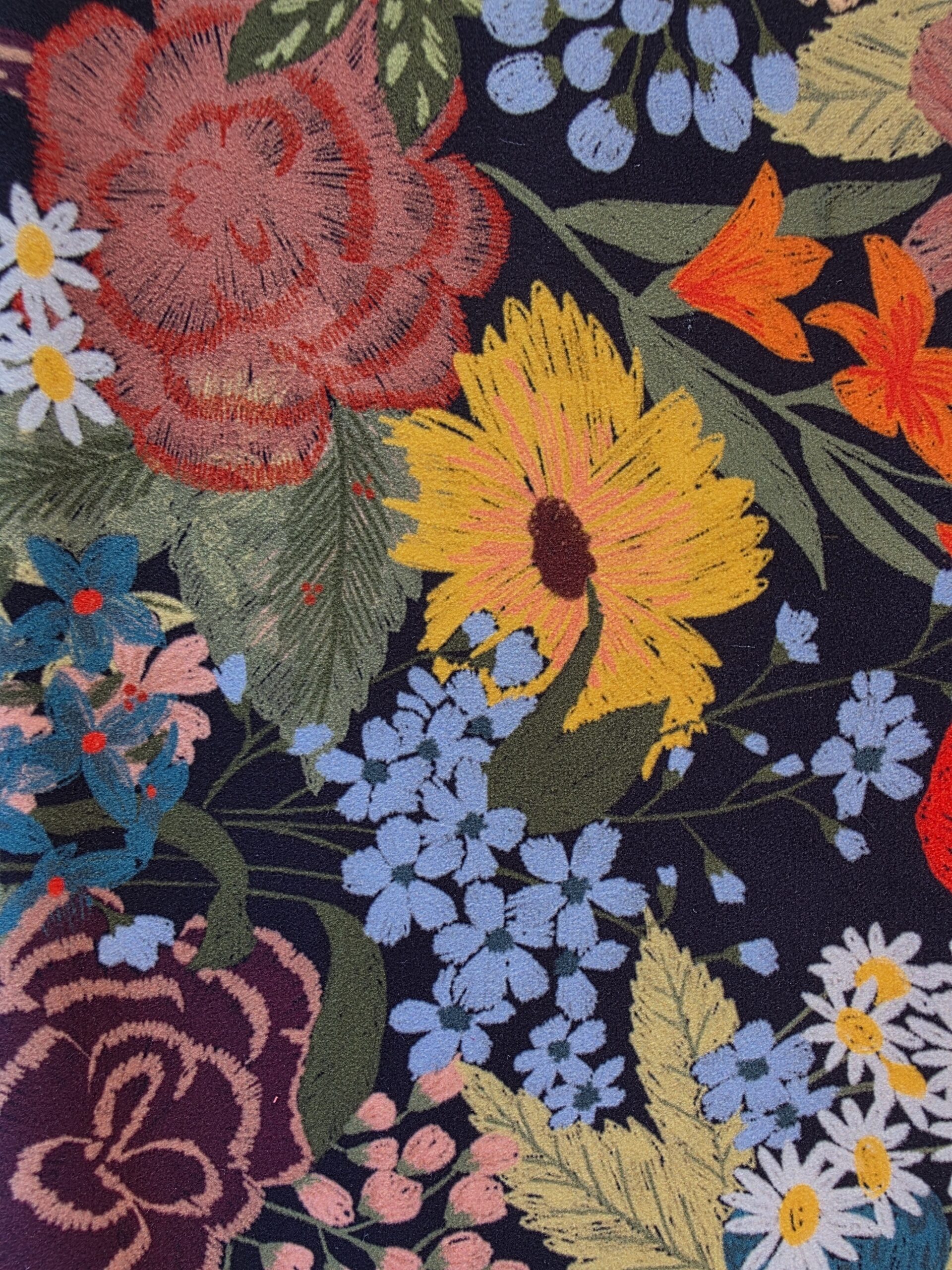 Velours fleuri - Prémium